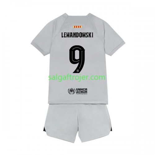 FC Barcelona Lewandowski 9 Fodboldtrøjer Børn 3. sæt 2022/23 Kort ærmer FC Barcelona Lewandowski 9 Fodboldtrøjer Børn 3. sæt 2022/23 Kort ærmer